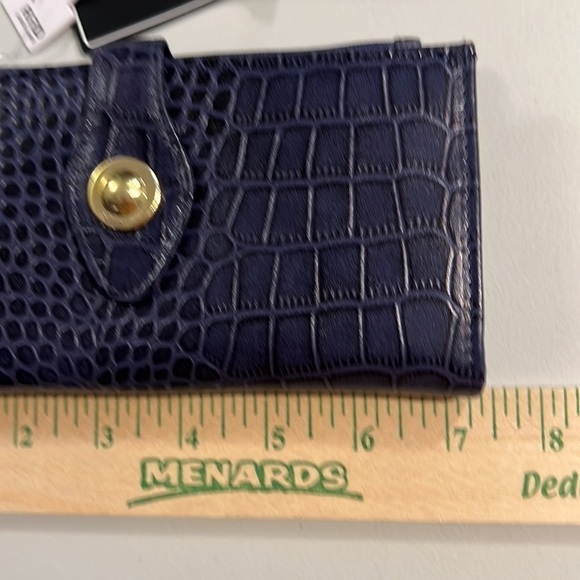 Union CODE purple LEATHER WALLET RFID PROTECTED NWT - Picture 5 of 6